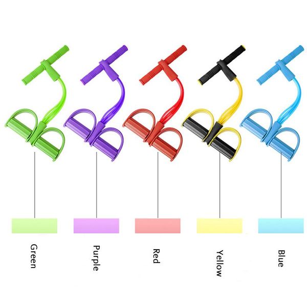 pedal puller 4 tubes elastic pull ropes exerciser rower belly resistance bands set home gym sport training band
pedal puller 4 tubes elastic pull ropes exerciser rower belly resistance bands set home gym sport training band