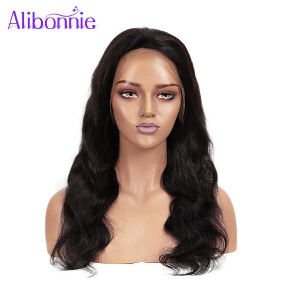 alibonnie 4Ã4 body wave closure wig 250 density lace for women human hair front wigs black, Black;brown
alibonnie 4Ã4 body wave closure wig 250 density lace for women human hair front wigs black, Black;brown