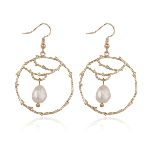 hoop & huggie original natural nresh water pearl female european and american creative circleaalloy earrings fashion jewelry, Golden;silver
hoop & huggie original natural nresh water pearl female european and american creative circleaalloy earrings fashion jewelry, Golden;silver