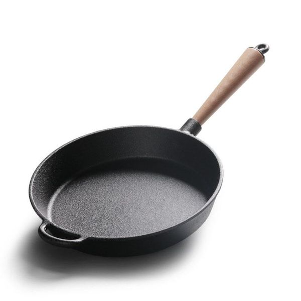 household uncoated non-stick pan cast iron frying wooden handle steak pot pancake gas universal zp7041457 pans
household uncoated non-stick pan cast iron frying wooden handle steak pot pancake gas universal zp7041457 pans