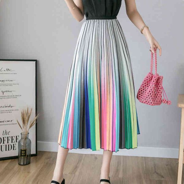 skirts skirts autumn raiow pleated gradient colorful satin a-line mid calf long for women korean s ath4, Black
skirts skirts autumn raiow pleated gradient colorful satin a-line mid calf long for women korean s ath4, Black