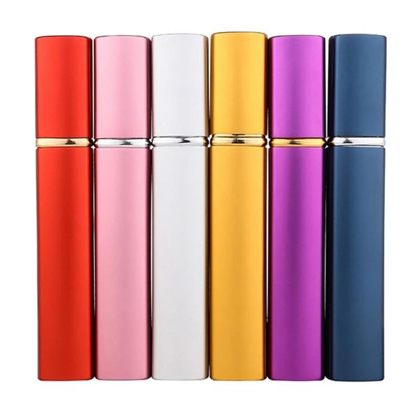 storage bottles & jars 6pcs 6-color metal shell glass jar perfume bottle aluminum nozzle spray refillable cosmetic container 12ml
storage bottles & jars 6pcs 6-color metal shell glass jar perfume bottle aluminum nozzle spray refillable cosmetic container 12ml