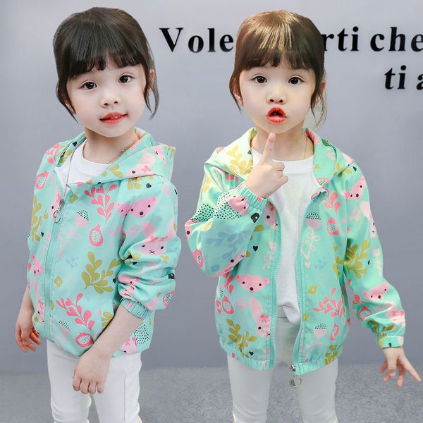 Baby girls coat 2-9 years old childrens outdoor jacket hooded trench Cartoon online celebrity outwear 3 colors baby clothes, Green
Baby girls coat 2-9 years old childrens outdoor jacket hooded trench Cartoon online celebrity outwear 3 colors baby clothes, Green