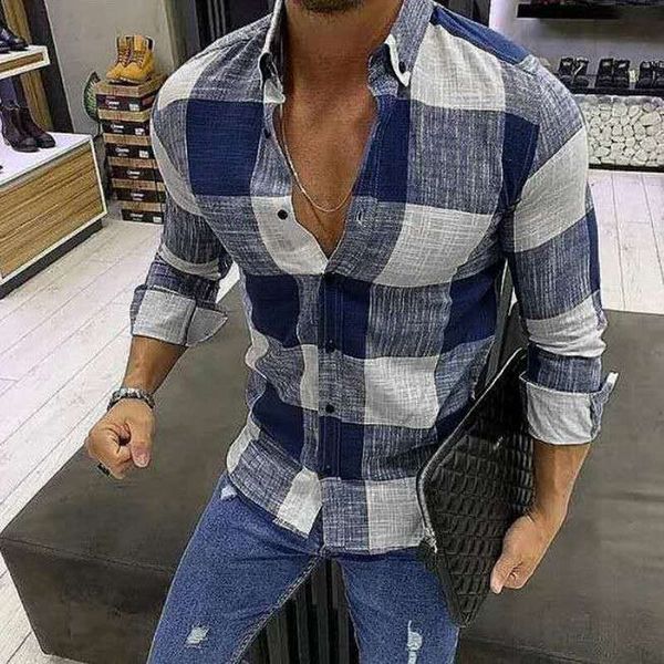men's shirt plaid long sleeve office / career casual / daily comfortable blue red black, White;black
men's shirt plaid long sleeve office / career casual / daily comfortable blue red black, White;black