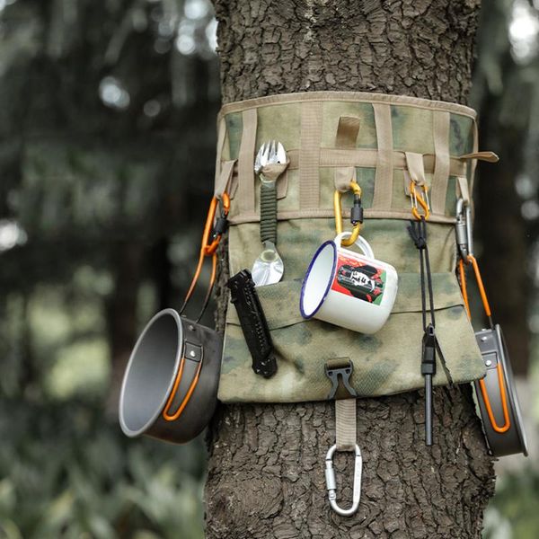 outdoor camping tools storage bag hanging pouch portable hiking picnic tableware elements bags
outdoor camping tools storage bag hanging pouch portable hiking picnic tableware elements bags
