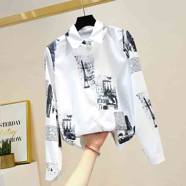 women's blouses & shirts spring 2021 arrival vintage print shirt women fashion white blouse long sleeve elegant nrzs
women's blouses & shirts spring 2021 arrival vintage print shirt women fashion white blouse long sleeve elegant nrzs