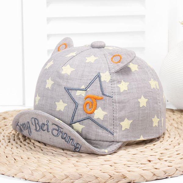 2020 new five star printed baby cap baby cotton soft edge cap children sunscreen cap gc125, Yellow
2020 new five star printed baby cap baby cotton soft edge cap children sunscreen cap gc125, Yellow