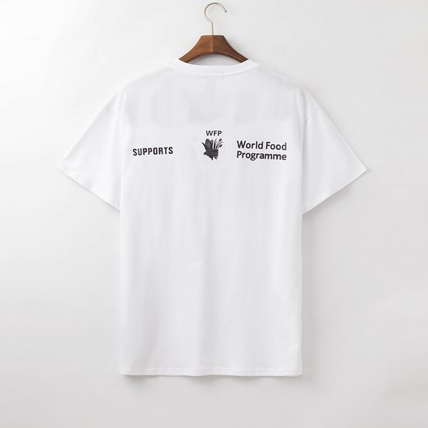 luxury brand t shirts and polos mens stylist shirt summer fashion world food program men women cotton short, White;black
luxury brand t shirts and polos mens stylist shirt summer fashion world food program men women cotton short, White;black