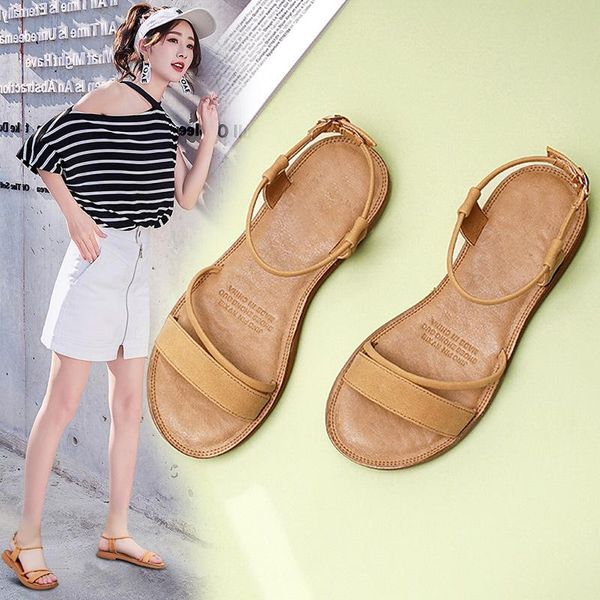 sandals 2021 summer retro women's sewing women casual wedge shoes woman lady buckle strap hook loop soft platform female, Black
sandals 2021 summer retro women's sewing women casual wedge shoes woman lady buckle strap hook loop soft platform female, Black