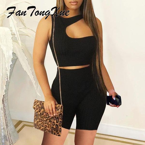 women's tracksuits solid black tank and shorts casual sporty two piece set women skinny off shoulder o-neck mini two-piece suit 2021, Gray
women's tracksuits solid black tank and shorts casual sporty two piece set women skinny off shoulder o-neck mini two-piece suit 2021, Gray