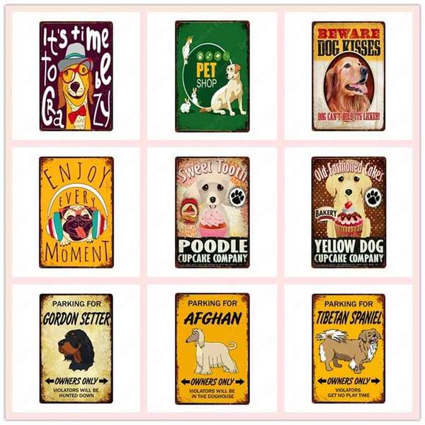 Beware Of The Dog Vintage Plaque Metal Tin Signs Bar Cafe Home Outdoor Decor Attention No Pets Allowed Wall Art Poster N360
Beware Of The Dog Vintage Plaque Metal Tin Signs Bar Cafe Home Outdoor Decor Attention No Pets Allowed Wall Art Poster N360