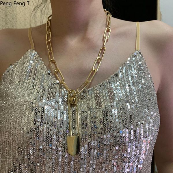 pendant necklaces 2021 fashion pin chain necklace woman party versatile temperament ball sweater accessories, Silver
pendant necklaces 2021 fashion pin chain necklace woman party versatile temperament ball sweater accessories, Silver