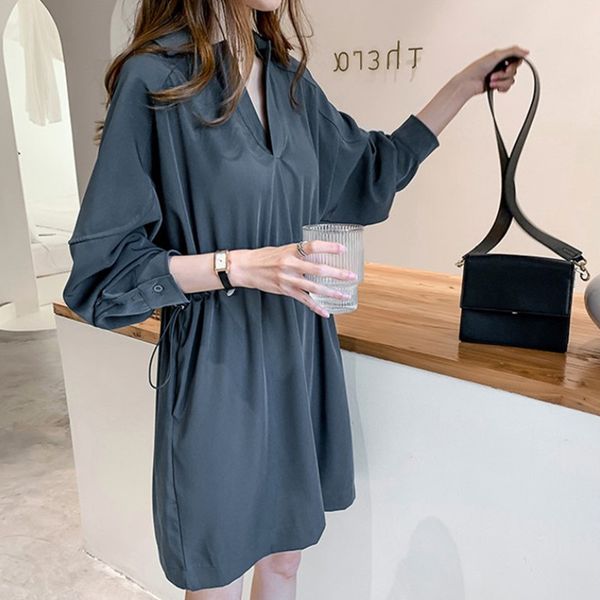 casual dresses cmaz plus size women's clothing fall temperament waist-controlled dress 5kvd, Black;gray
casual dresses cmaz plus size women's clothing fall temperament waist-controlled dress 5kvd, Black;gray