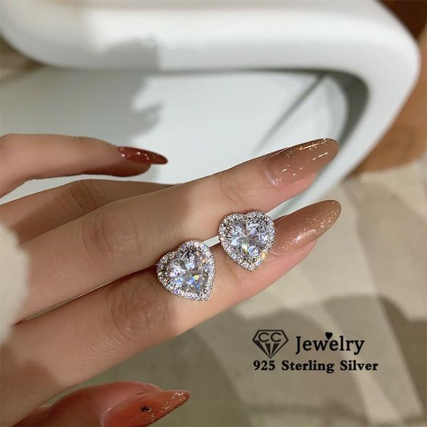stud s925 earrings for women sterling silver cubic zirconia heart brincos bridal wedding fine jewelry propose accessories cce663, Golden;silver
stud s925 earrings for women sterling silver cubic zirconia heart brincos bridal wedding fine jewelry propose accessories cce663, Golden;silver