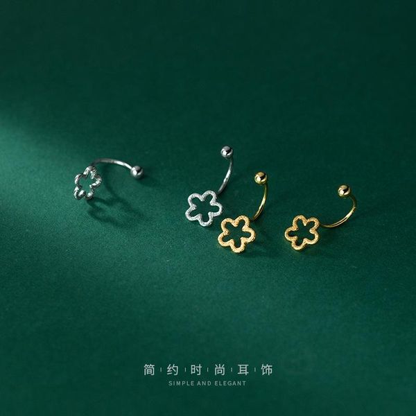 stud real 925 sterling silver matte hollow flower earrings simple screw earring for women girls, Golden;silver
stud real 925 sterling silver matte hollow flower earrings simple screw earring for women girls, Golden;silver