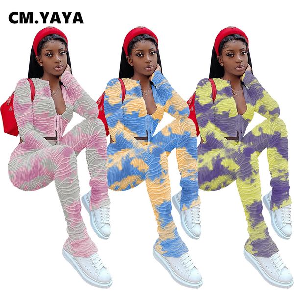 streetwear tie dye print sweatsuit womens set crop pants set active trasuit two piece fitness outfit matching setby air, White
streetwear tie dye print sweatsuit womens set crop pants set active trasuit two piece fitness outfit matching setby air, White