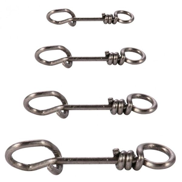 50pcs stainless steel fishing connector line wire connectors safety swivel accessories hook lures kits hooks
50pcs stainless steel fishing connector line wire connectors safety swivel accessories hook lures kits hooks