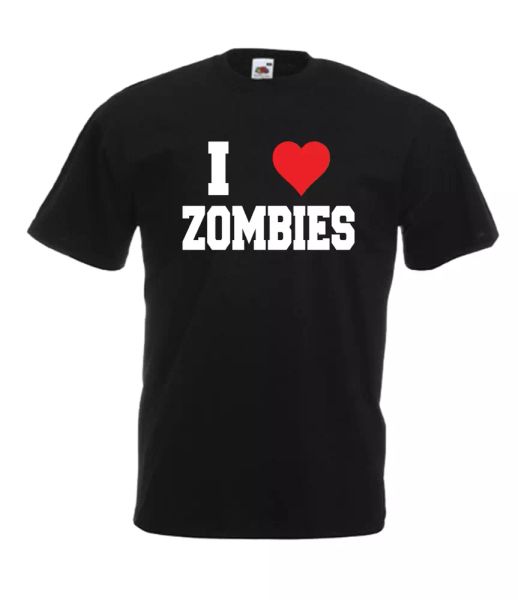 i love zombies xmas gift idea mens women t shirts multi-color size s-2xl, White;black
i love zombies xmas gift idea mens women t shirts multi-color size s-2xl, White;black