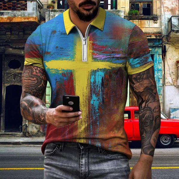 men's polos 2021 fashion flame cross 3d print short sleeves shirt summer loose casual men clothing homme, White;black
men's polos 2021 fashion flame cross 3d print short sleeves shirt summer loose casual men clothing homme, White;black
