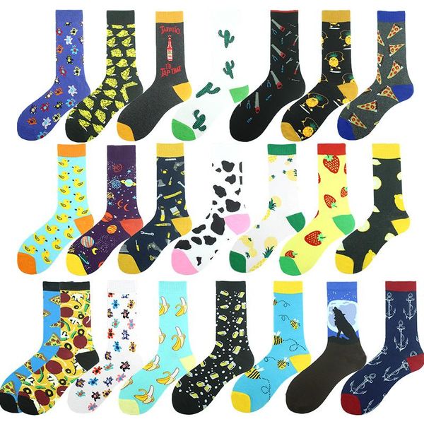 men's socks happy design funny men duck bees planet tool beer pizza fruit meias female wedding skarpetki calcetines hombre divertidos, Black
men's socks happy design funny men duck bees planet tool beer pizza fruit meias female wedding skarpetki calcetines hombre divertidos, Black