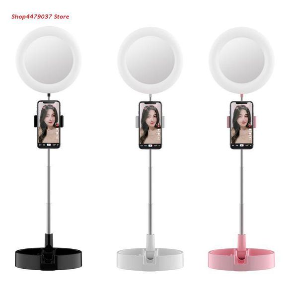 cell phone mounts & holders foldable usb led lamp ring fill light stand holder for live streaming
cell phone mounts & holders foldable usb led lamp ring fill light stand holder for live streaming