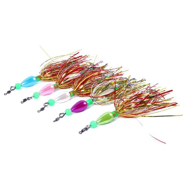 2pcs/set fishing lures rigs glow squid jig bait hooks with swivel snap night-luminous / ocs lure
2pcs/set fishing lures rigs glow squid jig bait hooks with swivel snap night-luminous / ocs lure