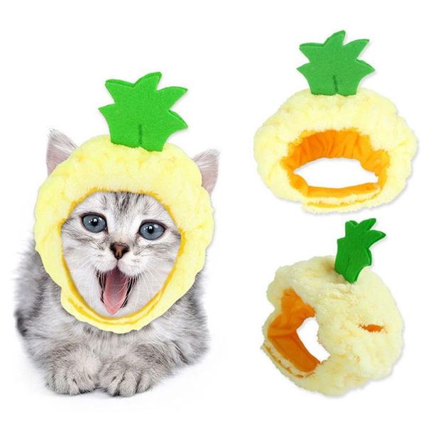 pet hat headdress cute fruit pineapple dog cat caps cosplay party accessories small medium large dogs hat· apparel
pet hat headdress cute fruit pineapple dog cat caps cosplay party accessories small medium large dogs hat· apparel