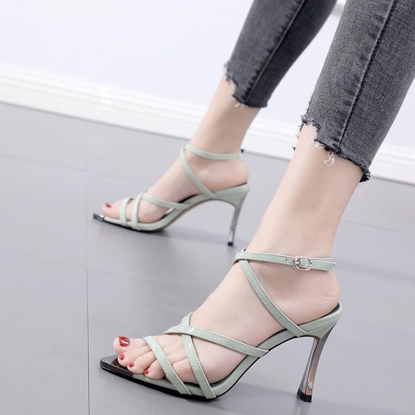 sandals high heel sandal for women high-heeled stiletto slides fabric pu rome rubber thin stilett, Black
sandals high heel sandal for women high-heeled stiletto slides fabric pu rome rubber thin stilett, Black