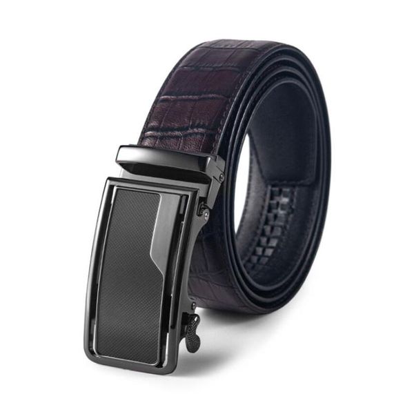 genuine leather crocodile grain automatic buckle men belt business style cowskin alligator belts luxury jeans xks208, Black;brown
genuine leather crocodile grain automatic buckle men belt business style cowskin alligator belts luxury jeans xks208, Black;brown