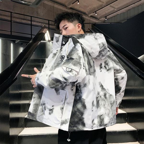 spring autumn casual jacket men's hip-hop handsome male youth coat ins camouflage hooded clothes tie-dyed printed jackets, Black;brown
spring autumn casual jacket men's hip-hop handsome male youth coat ins camouflage hooded clothes tie-dyed printed jackets, Black;brown