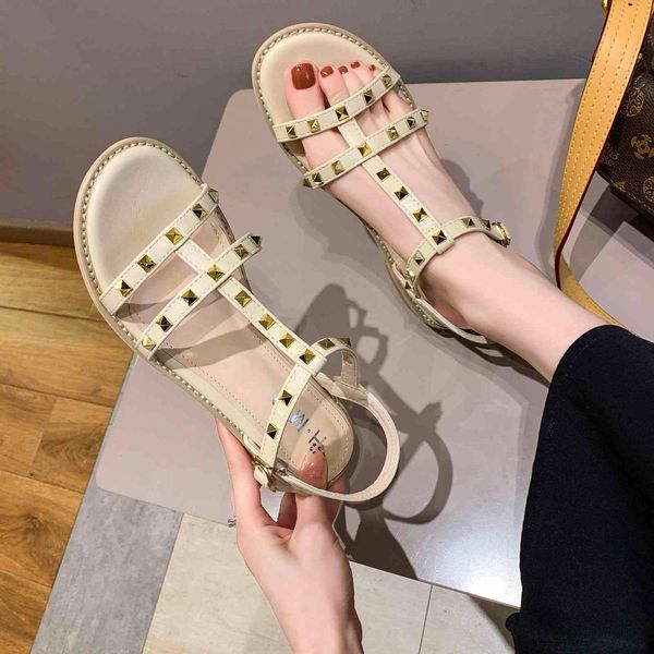 sandals women's shoes summer fashion buckle-strap rivet rivets studded beach sandalias de mujer sandalia 9j1h, Black
sandals women's shoes summer fashion buckle-strap rivet rivets studded beach sandalias de mujer sandalia 9j1h, Black