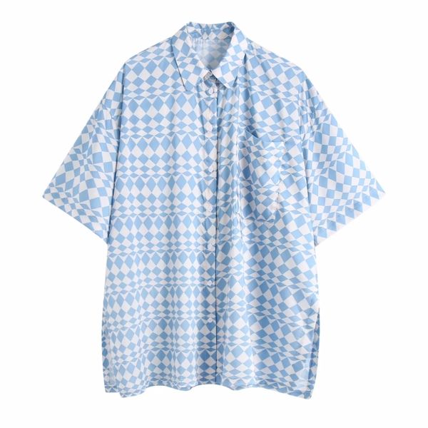 summer women geometric printing side slit casual blouse female short sleeve shirt lady loose blusas s8890 210430, White
summer women geometric printing side slit casual blouse female short sleeve shirt lady loose blusas s8890 210430, White