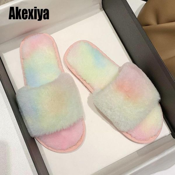 shoes woman winter slippers zapatos de mujer womens fashion slip on sliders fluffy faux fur flat slipper blue pink u329, Black
shoes woman winter slippers zapatos de mujer womens fashion slip on sliders fluffy faux fur flat slipper blue pink u329, Black