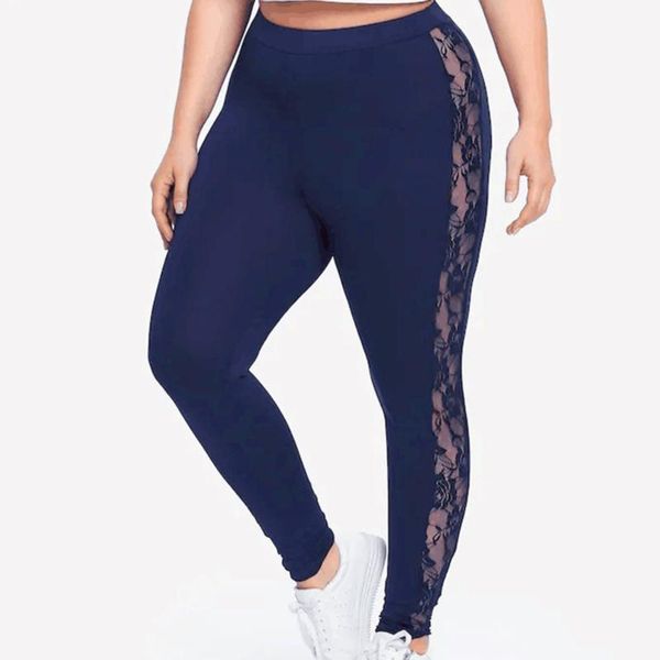 women's leggings high waist black lace ladies floral side panel cut out plus size l 2xl 3xl
women's leggings high waist black lace ladies floral side panel cut out plus size l 2xl 3xl