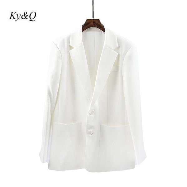 women's suits & blazers 2021 temperament elegant spring women blazer female versatile white suit coat long sleeve leisure jacket high q, White;black
women's suits & blazers 2021 temperament elegant spring women blazer female versatile white suit coat long sleeve leisure jacket high q, White;black