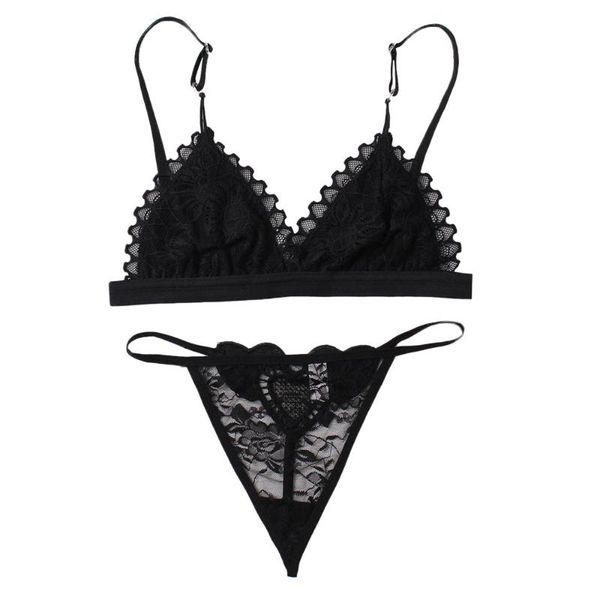 bras sets women bra set lingerie temptation three-point t pants suit hollow lace thong, Red;black
bras sets women bra set lingerie temptation three-point t pants suit hollow lace thong, Red;black