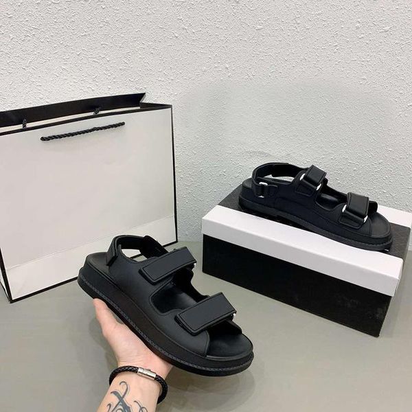 sandals 2021 designer women quilted leather summer ladies flat dad shoes zapatos, Black
sandals 2021 designer women quilted leather summer ladies flat dad shoes zapatos, Black