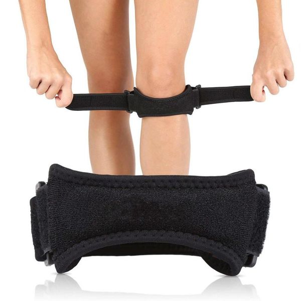 elbow & knee pads 2pcs patellar pain relief patella stabilizer adjustable strap brace support, Black;gray
elbow & knee pads 2pcs patellar pain relief patella stabilizer adjustable strap brace support, Black;gray
