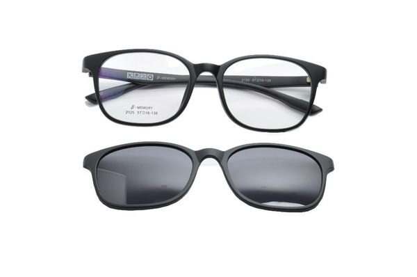 fashion glasses with magnetic clip on sunglasses myopia driving polarized dual purpose dd1415, White;black
fashion glasses with magnetic clip on sunglasses myopia driving polarized dual purpose dd1415, White;black