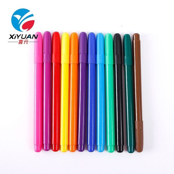 painting pens children's brush washable set plastic round rod watercolor pen, Black;red
painting pens children's brush washable set plastic round rod watercolor pen, Black;red
