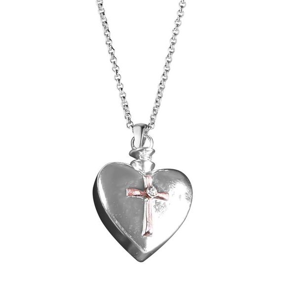 pendant necklaces rhinestones inlay steel tone urn necklace cremation heart shape memorial ashes jewelry, Silver
pendant necklaces rhinestones inlay steel tone urn necklace cremation heart shape memorial ashes jewelry, Silver
