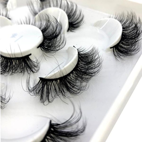 false eyelashes 5 pairs 25 mm 3d mink lashes bulk faux with custom box wispy natural pack short wholesales
false eyelashes 5 pairs 25 mm 3d mink lashes bulk faux with custom box wispy natural pack short wholesales