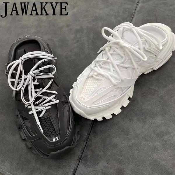 slippers casual fashion couple shoes white black lace up slip-on mules thick sole men & women's round toe brand
slippers casual fashion couple shoes white black lace up slip-on mules thick sole men & women's round toe brand