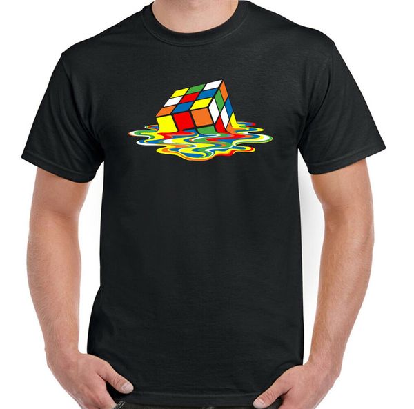 melting rubik cube t-shirt, sheldon cooper the big bathroom theory shirt, White;black
melting rubik cube t-shirt, sheldon cooper the big bathroom theory shirt, White;black
