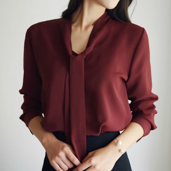fashion woman blouses v-neck office ladies chiffon blouse women fall long sleeve women shirts blusa feminina a137 210426, White
fashion woman blouses v-neck office ladies chiffon blouse women fall long sleeve women shirts blusa feminina a137 210426, White