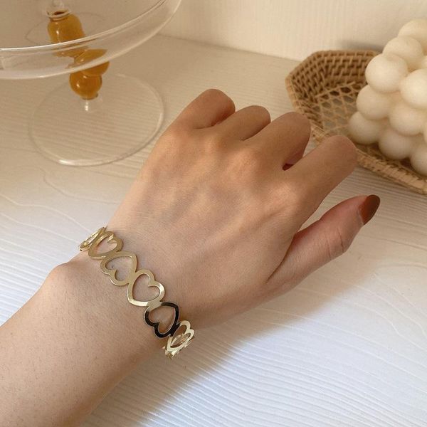 bangle korean love stitching bracelets female opening adjustable cold wind ins style simple bracelet party wedding jewelry 2021, Black
bangle korean love stitching bracelets female opening adjustable cold wind ins style simple bracelet party wedding jewelry 2021, Black