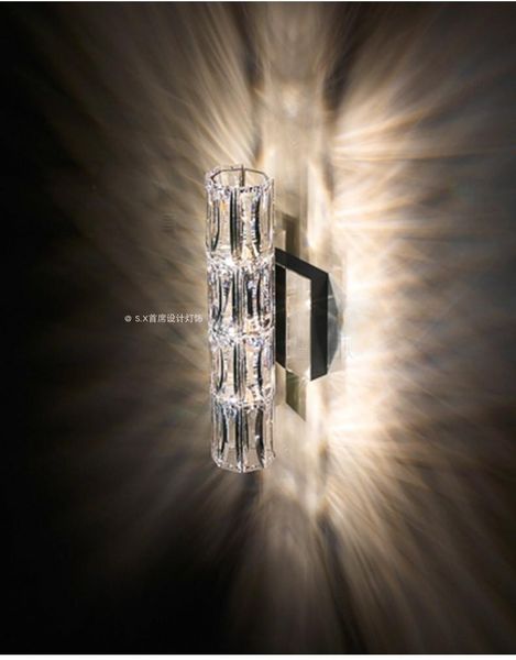 wall lamps k9 crystal lamp villa porch living room corridor restaurant study simple nordic style
wall lamps k9 crystal lamp villa porch living room corridor restaurant study simple nordic style