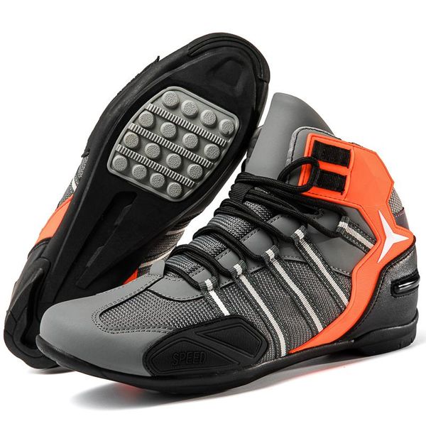 cycling footwear men off-road motorcycle boots high-non-slip protective riding shoes mesh breathable bicycle sneakers, Black
cycling footwear men off-road motorcycle boots high-non-slip protective riding shoes mesh breathable bicycle sneakers, Black