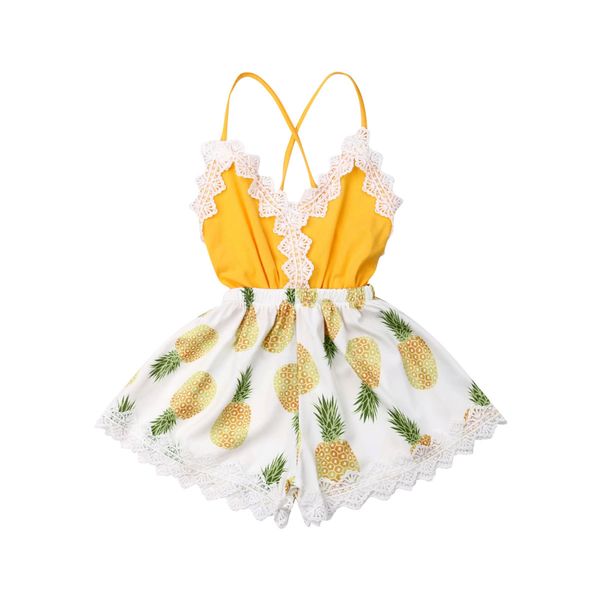 newborn baby girl lace romper sleeveless v neck floral print jumpsuit outfit one-piece sunsuit clothes, White
newborn baby girl lace romper sleeveless v neck floral print jumpsuit outfit one-piece sunsuit clothes, White