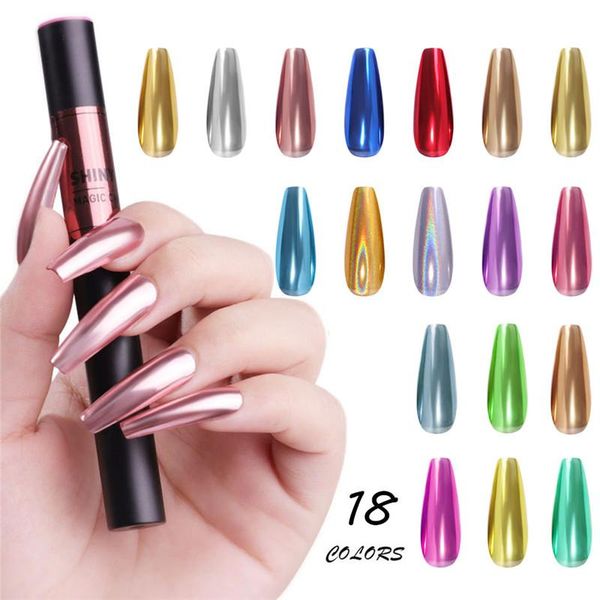 nail glitter art magic mirror pen powder air cushion holographic laser solid chrome pigments uv gel manicure chalk tool, Silver;gold
nail glitter art magic mirror pen powder air cushion holographic laser solid chrome pigments uv gel manicure chalk tool, Silver;gold
